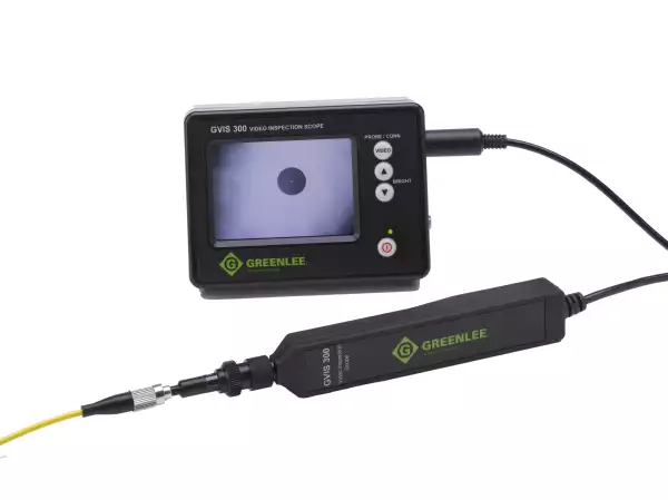 Greenlee GVIS 300 - видеомикроскоп для анализа состояния оптических разьемов