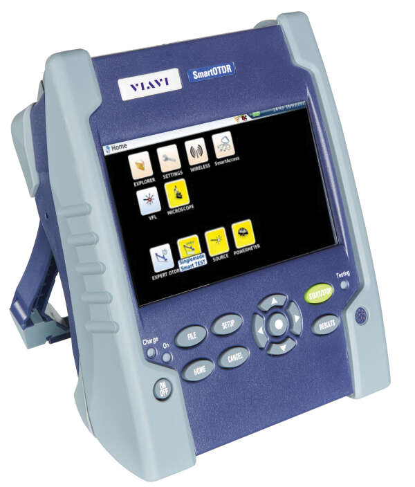 VIAVI SmartOTDR 126A-P0A - комплект оптического рефлектометра 1310/1550нм, 37/35дБ, LS, SLM, WiFi, SC/APC