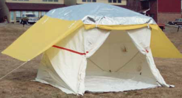 Палатка Pelsue для работы с оптоволоконным кабелем 6508LGF (с полом), 240 × 240 × 200 см