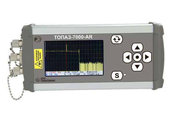 ТОПАЗ-7324-ARX - многофункциональный оптический тестер - рефлектометр (850, 1300 нм / -60..+26 дБм)