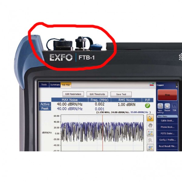 EXFO VPM2X-CWDM - Опция измерителя мощности и VFL (GeX +27 до - 50 ДБм (1270-1610нм) для FTB-1v2 Pro