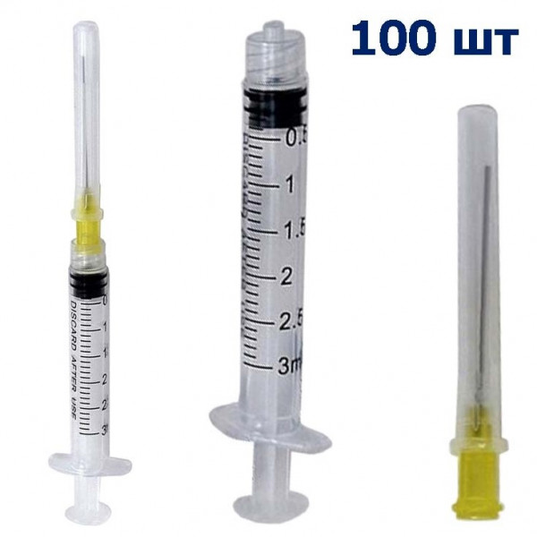 FIS-5014733IRC100 - Шприц для эпоксидного клея, 100 шт