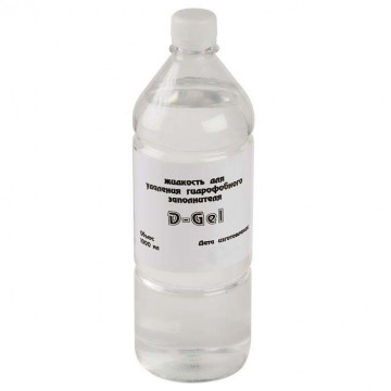 Жидкость для снятия гидрофобного заполнителя D'GEL, 1 литр