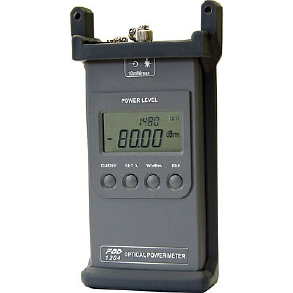 FOD-1204 - портативный измеритель оптической мощности (InGaAs, 0,85/0,98/1,31/1,48/1,55 mkm, FC, -73...+7 dBm)