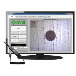 Greenlee GVIS 400 - USB микроскоп с ПО для анализа...